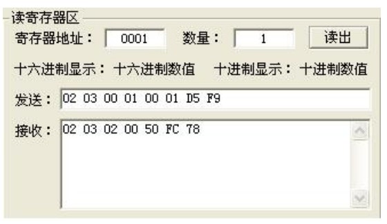 Host reads extension data test results Host reads extension data test results