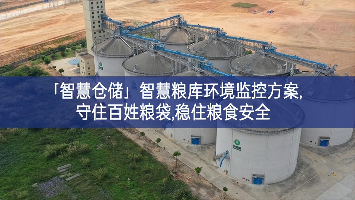 「智慧倉儲」智慧糧庫環境監控方案,守住百姓糧袋,穩住糧食安全