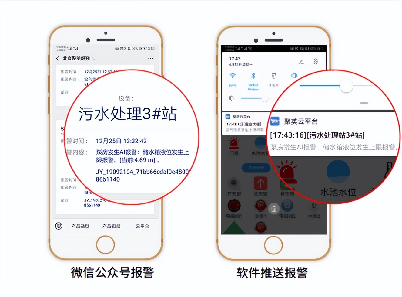 微信公眾號報警 微信公眾號報警
