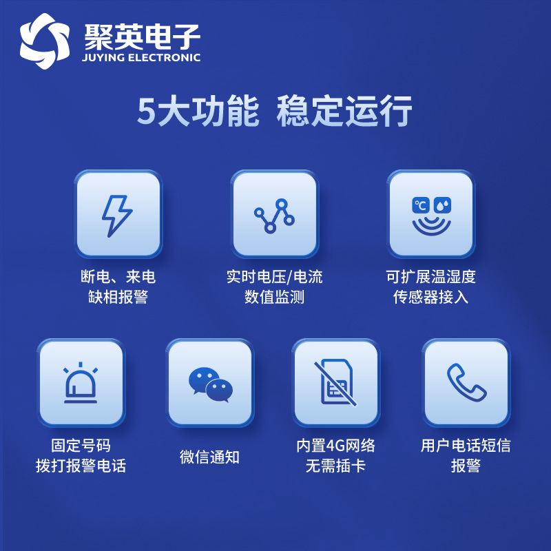 5大功能，穩定運行