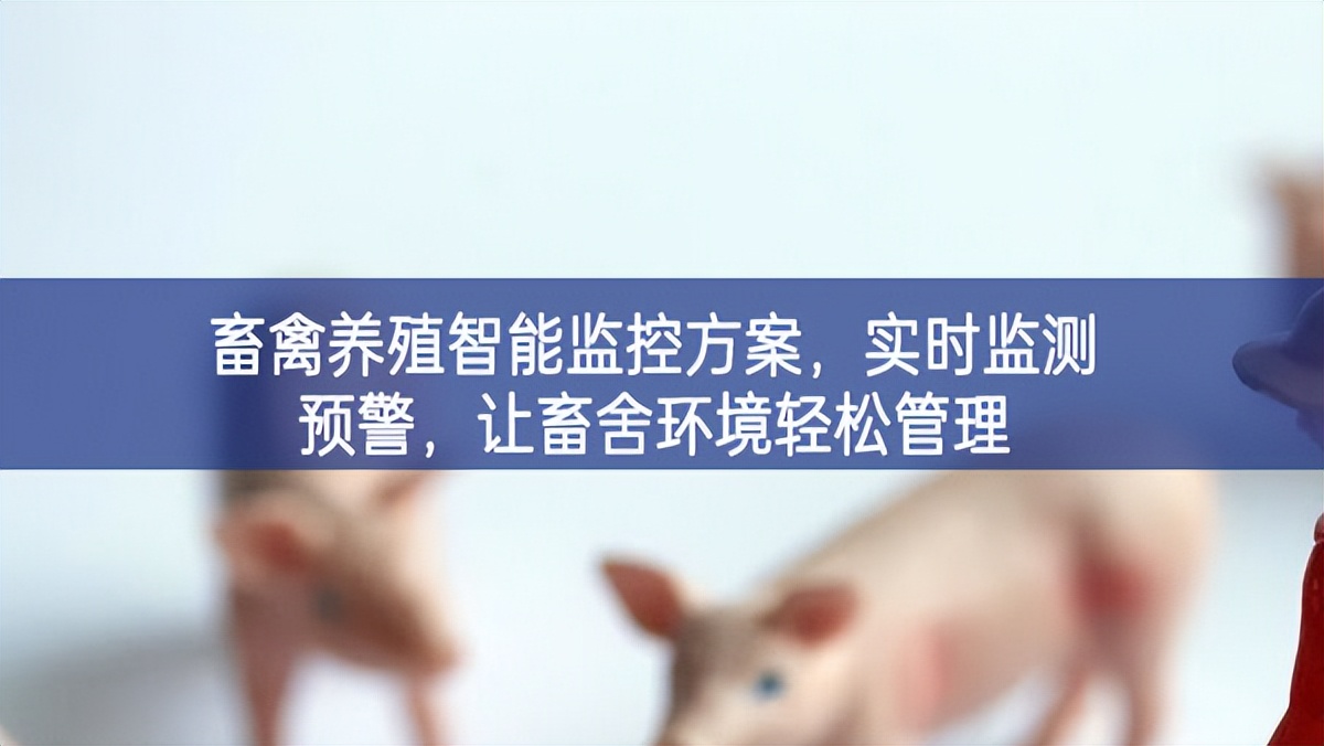 畜禽養殖智能監控方案,實時監測預警,讓畜舍環境輕松管理 畜禽養殖智能監控方案,實時監測預警,讓畜舍環境輕松管理