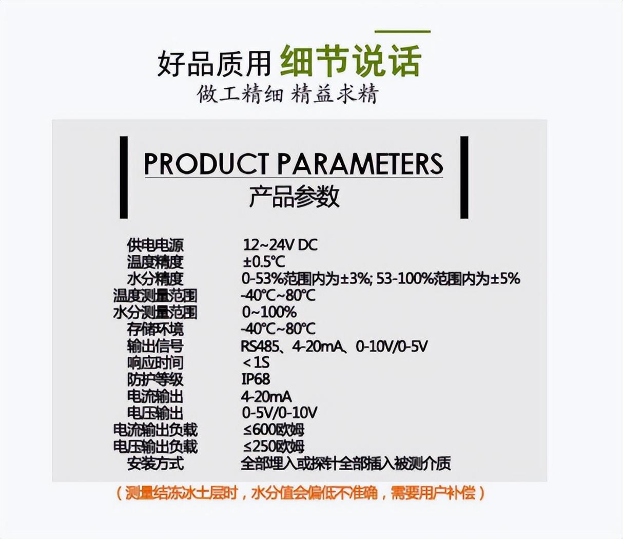 產品參數 產品參數