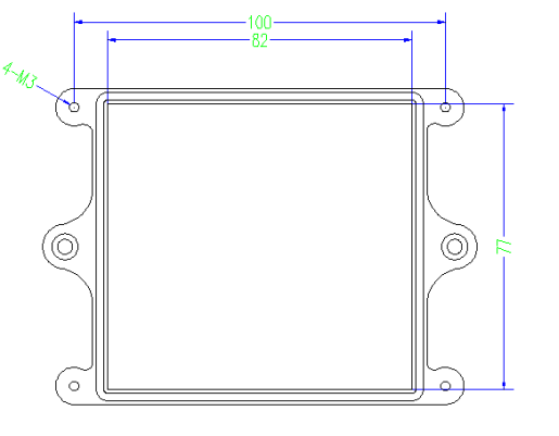 溫濕度傳感器產品尺寸