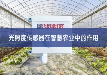 光照度傳感器在智慧農業中的作用