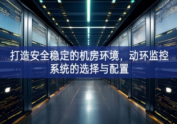 打造安全穩(wěn)定的機(jī)房環(huán)境，動(dòng)環(huán)監(jiān)控系統(tǒng)的選擇與配置