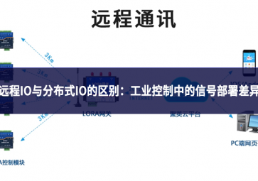 遠程IO與分布式IO的區別：工業控制中的信號部署差異
